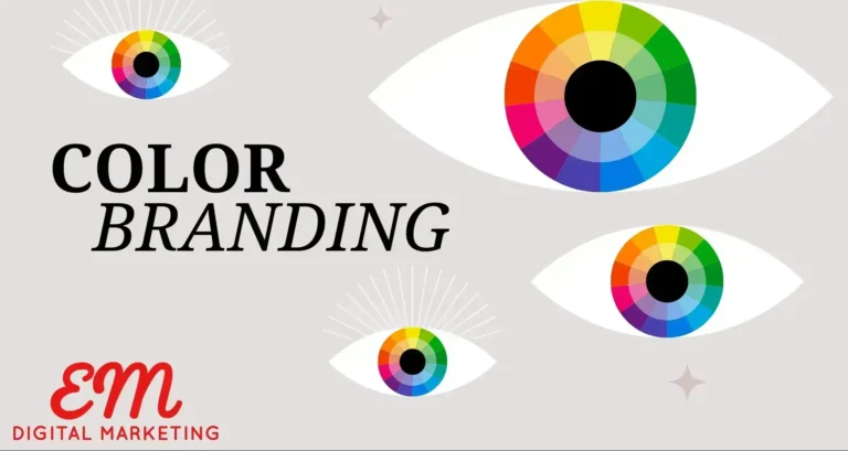 How To Choose The Right Brand Colours For Law Firms. 2 Pair Eyes And Logo And Text Colour Branding