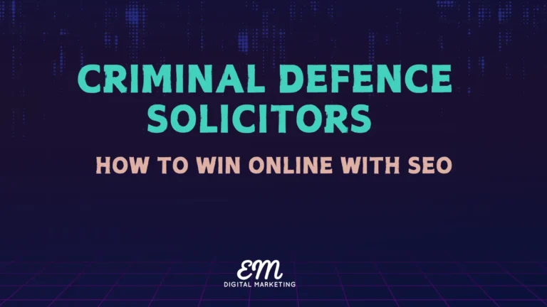 Seo For Criminal Solicitors How To Winning Online With Seo