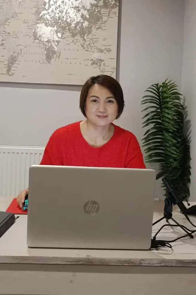 Emma Ma In Her Office